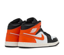 Air Jordan 1 Mid Black Toe Starfish