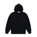 Comme des Garçons Play Big Black Heart Zip Up Hoodie Black