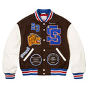 Supreme Tiger Varsity Jacket Brown