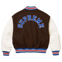 Supreme Tiger Varsity Jacket Brown