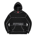Supreme Coverstitch Hooded Sweatshirt Black