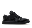 Air Jordan 1 Low SE Patent Elephant Black (W)