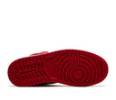Air Jordan 1 Mid SE Red Cracked Leather (W)