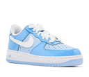 Nike Air Force 1 Low '07 LV8 Phychic Blue White Patent
