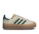 adidas Gazelle Bold Cream White Collegiate Green (W)