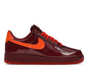 Nike Air Force 1 Low Patent Leather Dark Team Red Safety Orange