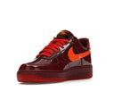 Nike Air Force 1 Low Patent Leather Dark Team Red Safety Orange