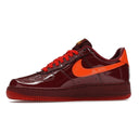 Nike Air Force 1 Low Patent Leather Dark Team Red Safety Orange