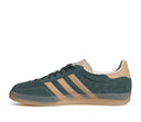 Adidas Gazelle Indoor Shadow Green Warm Sandstone