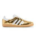 adidas Samba OG Gold Metallic Cracked Leather (W)