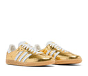 adidas Samba OG Gold Metallic Cracked Leather (W)