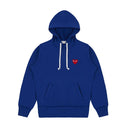 Comme des Garçons Play Red Heart Sweatshirt Navy