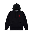 Comme des Garçons Play Red Heart Sweatshirt Black