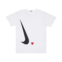 Comme des Garçons PLAY x Nike T-shirt White