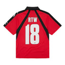 Corteiz Alcatraz Football Jersey Red