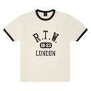 Corteiz College Ringer Tee Off White