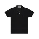 Comme des Garçons Play Polo Shirt Black Heart Emblem Black