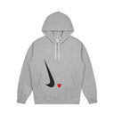 Comme des Garçons PLAY x Nike Hoodie Grey