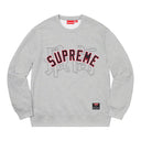Supreme Kanji Logo Crewneck Heather Gray