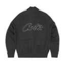 Corteiz Knit Zip Up Fleece Black