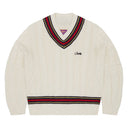 Corteiz Wimbledon Knit Sweater White