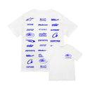 Corteiz Rally Vinylz Tee White