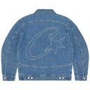 Corteiz C-Star Denim Trucker Jacket Blue