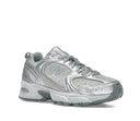 New Balance 530 Silver Metallic Raincloud Polka Dots