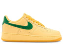 Nike Air Force 1 Low Patent Leather Topaz Gold Pine Green